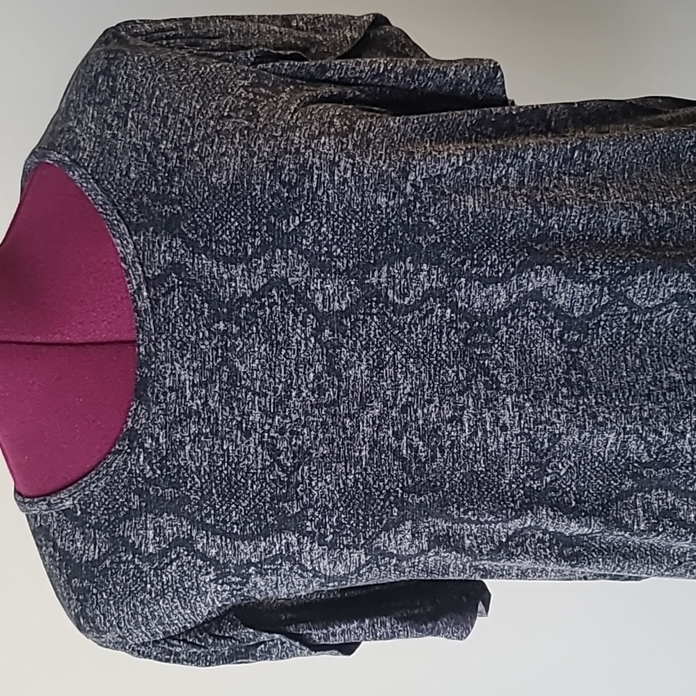 Snake Print Tulip Sleeve Top - LLR Olive